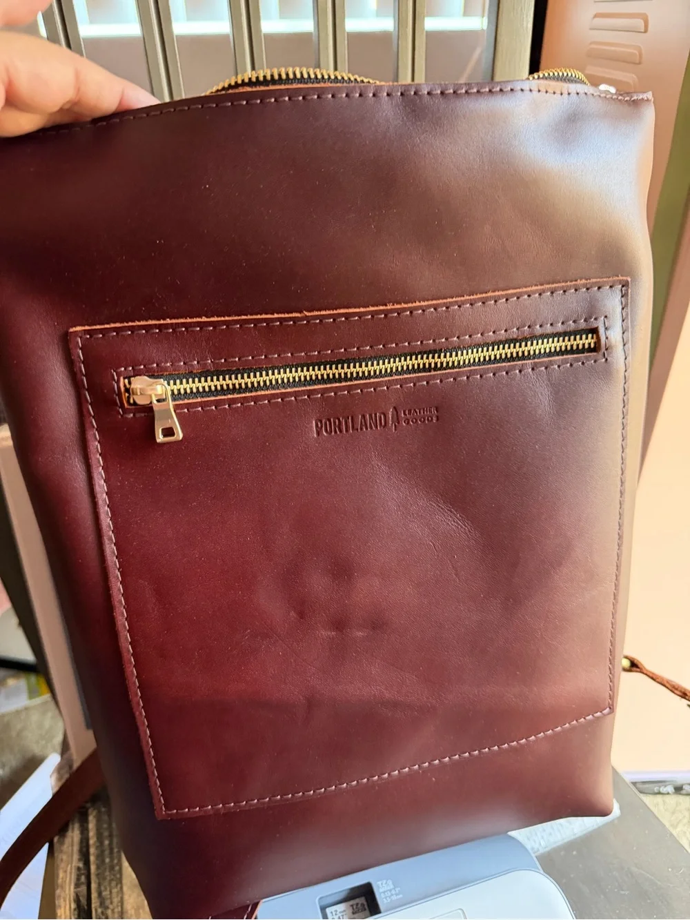 Portland Leather compact leather